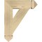 Ekena Millwork Traditional Arts & Crafts Rough Sawn Bracket, Douglas Fir, 4"W x 16"D x 20"H BKT04X16X20TRA03RDF - alternate 2